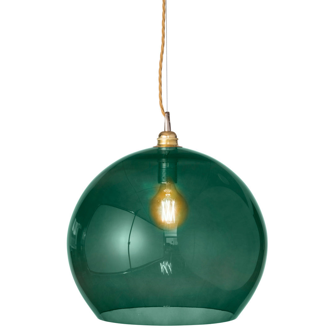 Rowan Pendant lamp XL Ivy green Ebb&flow - Algomasparis shop 