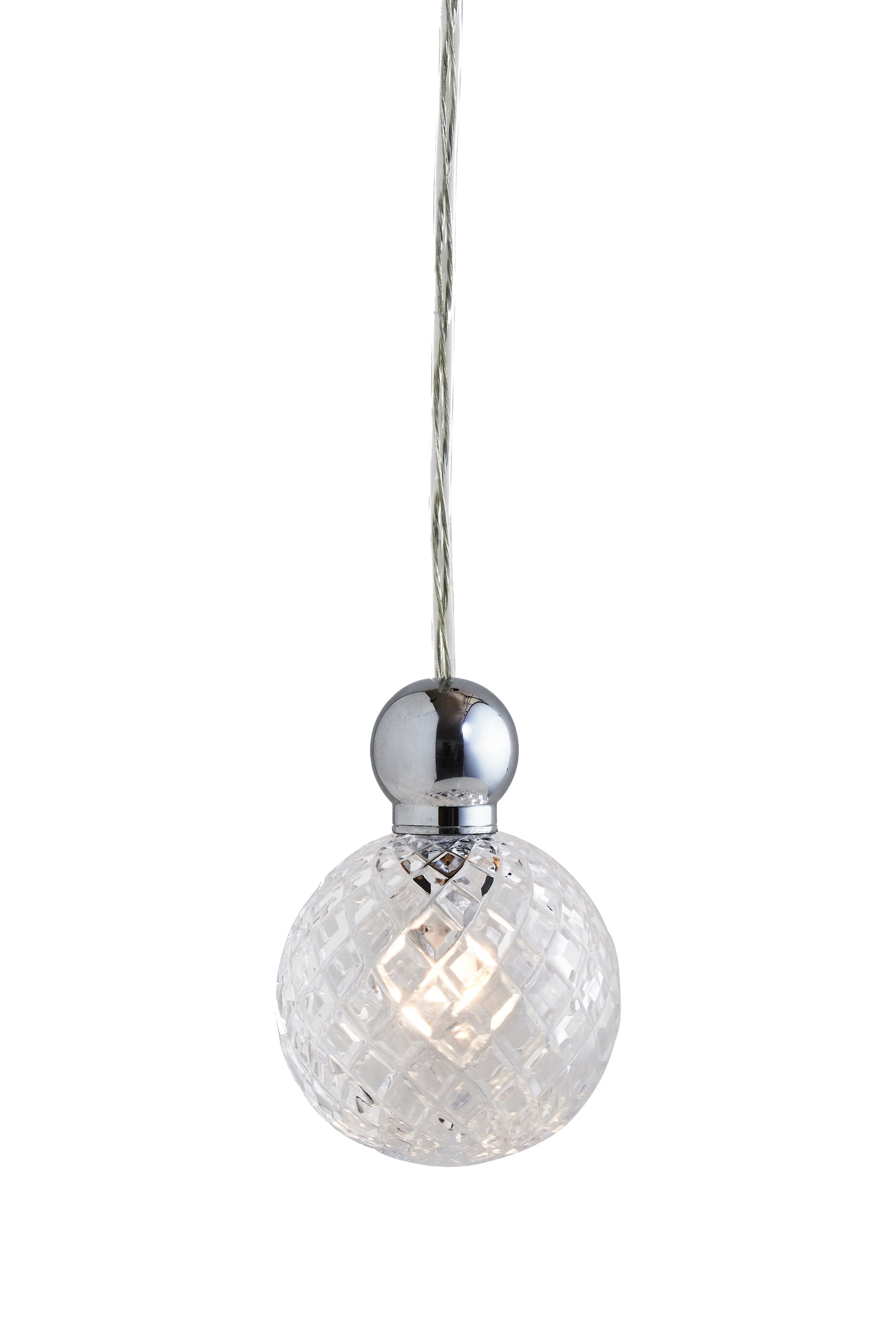 Uva Crystal pendant lamp M Small check EBB&FLOW - Algomasparis shop 