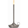 Lampe de table Métal WICK-GRAYPANTS- Rechargeable Table Light, USB-C - Algomasparis shop 