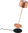 zafferano Olivia Pro Lampe de table LED, sur batterie, avec variateur - Algomasparis shop 