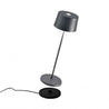 zafferano Olivia Pro Lampe de table LED, sur batterie, avec variateur - Algomasparis shop 