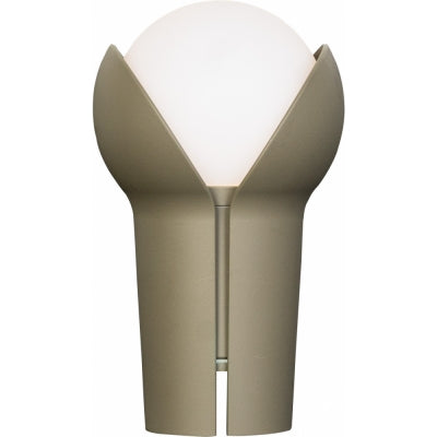 Lampe de bureau touch Led dimmable ROOD grise en alu/silicone/métal